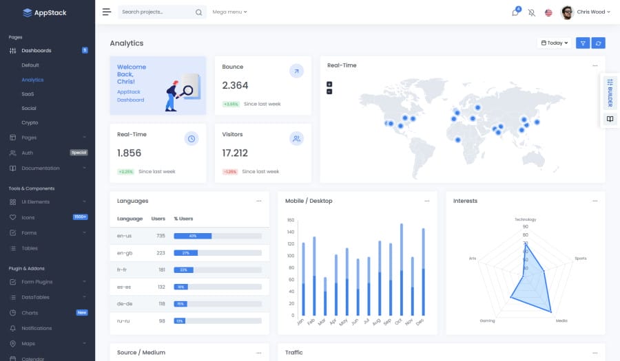 AppStack - React Admin & Dashboard Template